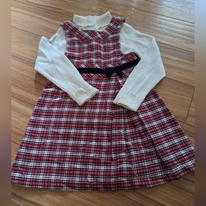 💜Girls 2 piece jumper dress size 5